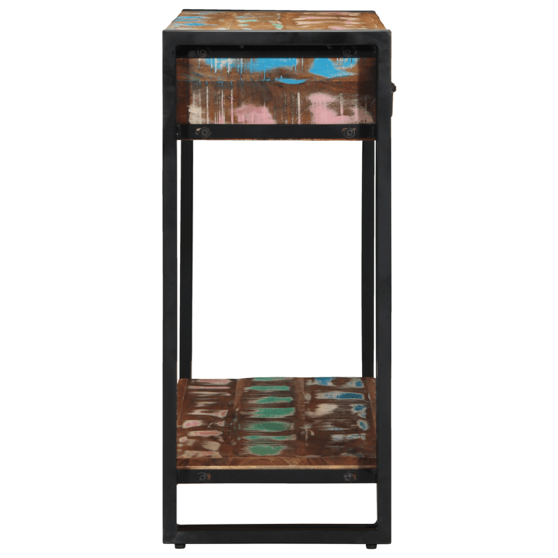 Casa si Gradina - Mobilier - Comode si corpuri - Console - Masa consola, multicolor, lemn masiv reciclat si metal - Infinity.ro
