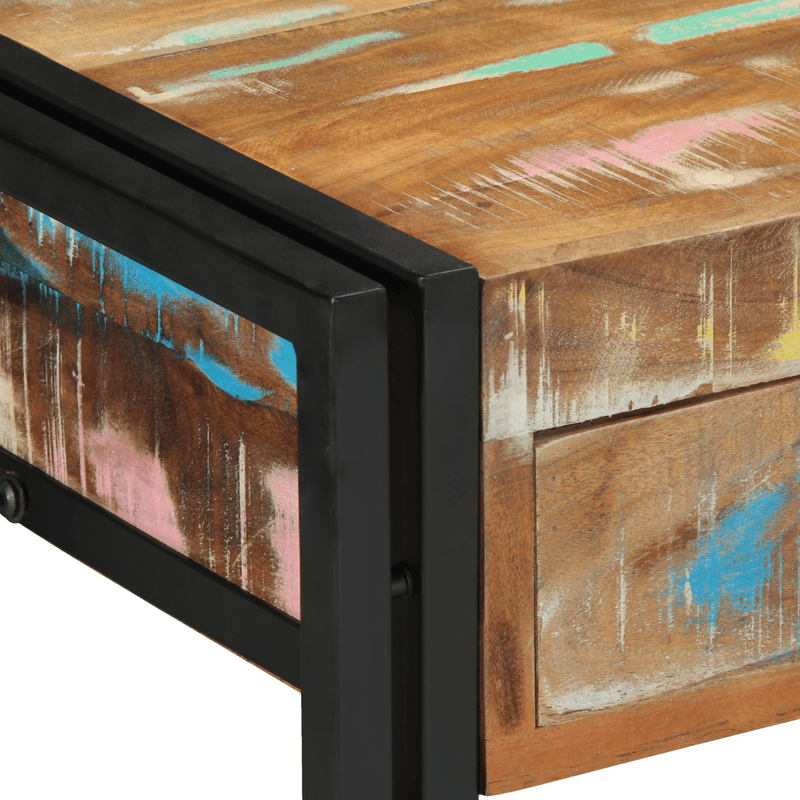 Casa si Gradina - Mobilier - Comode si corpuri - Console - Masa consola, multicolor, lemn masiv reciclat si metal - Infinity.ro
