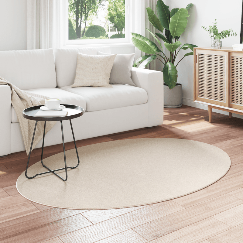 Casa si Gradina - Textile si covoare - Covoare - Covoare casa - Covor "HUARTE" Bej 120x170 cm Oval - Infinity.ro