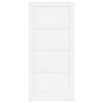 Casa si Gradina - Constructii - Usi interior, exterior si garaj - Usi garaj - usa interioara “ORKDAL” Alb 93x202x4 cm Lemn Solid Pin - Infinity.ro