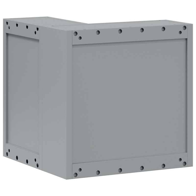 Casa si Gradina - Constructii - Depozitare, transport si protectie - Organizatoare si cutii scule - Dulap de unelte de colt, de perete, cu incuietoare, rosu, otel - Infinity.ro