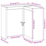 Casa si Gradina - Constructii - Depozitare, transport si protectie - Organizatoare si cutii scule - Dulap de unelte de colt, de perete, cu incuietoare, rosu, otel - Infinity.ro