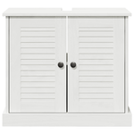 Casa si Gradina - Mobilier - Comode si corpuri - Masute de toaleta - Cabinet de chiuveta "VIGO" cu usi 67.5x34x59 cm Lemn masiv de pin - Infinity.ro