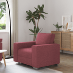 Casa si Gradina - Mobilier - Scaune si fotolii - Fotolii - Fotoliu, bordo, 59 cm, textil - Infinity.ro
