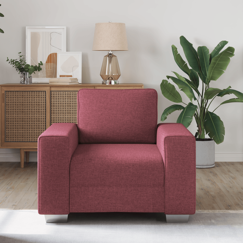 Casa si Gradina - Mobilier - Scaune si fotolii - Fotolii - Fotoliu, bordo, 59 cm, textil - Infinity.ro