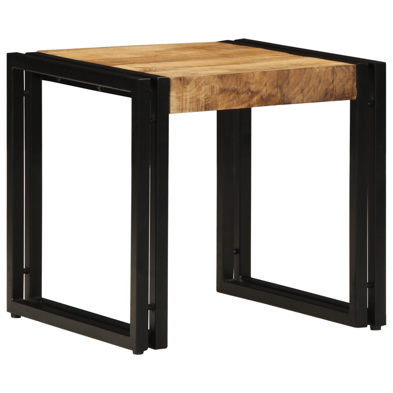 Casa si Gradina - Mobilier - Mese si birouri - Masute de cafea - Masa de cafea, 40x50x38 cm, lemn masiv brut de mango - Infinity.ro