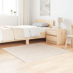 Casa si Gradina - Textile si covoare - Covoare - Covoare casa - Covor shaggy cu pile inalte crem 120x120 cm PP - Infinity.ro