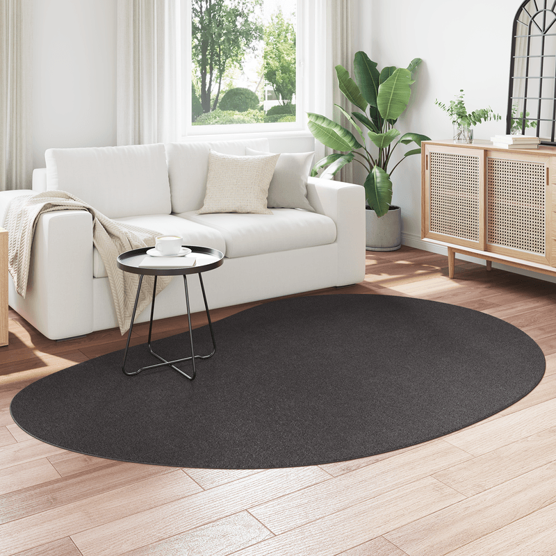 Casa si Gradina - Textile si covoare - Covoare - Covoare casa - Covor 'HUARTE'cu fir scurt, moale si lavabil antracit 160x230 cm - Infinity.ro