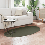 Casa si Gradina - Textile si covoare - Covoare - Covoare casa - Covor "HUARTE" Verde padure 80x150 cm Oval - Infinity.ro
