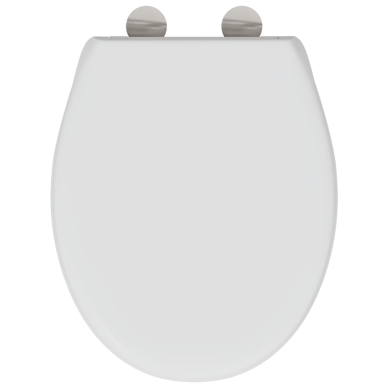 Casa si Gradina - Sanitare - Obiecte sanitare - Vase de toaleta - Capac WC cu eliberare rapida, inchidere lenta, alb, duroplast - Infinity.ro