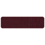 Casa si Gradina - Textile si covoare - Covoare - Covoare casa - Covorase de scari, spate din latex, bordo, 25x75 cm - Infinity.ro