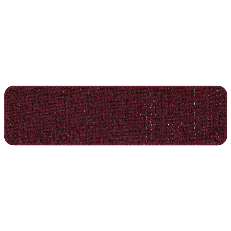 Casa si Gradina - Textile si covoare - Covoare - Covoare casa - Covorase de scari, spate din latex, bordo, 25x75 cm - Infinity.ro
