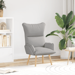 Casa si Gradina - Mobilier - Scaune si fotolii - Fotolii - Fotoliu de relaxare, gri nor, textil - Infinity.ro