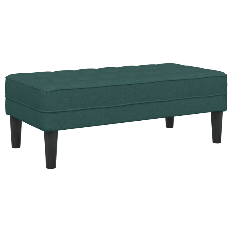 Casa si Gradina - Mobilier - Canapele si coltare - Banchete - Banca, verde inchis, 113x57x39 cm, textil - Infinity.ro