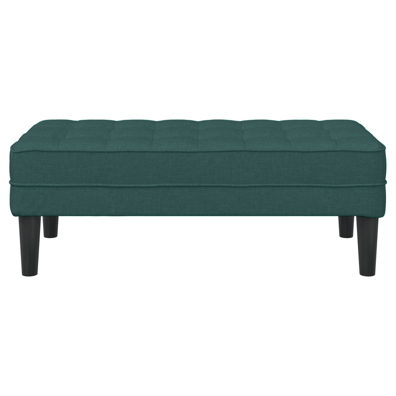 Casa si Gradina - Mobilier - Canapele si coltare - Banchete - Banca, verde inchis, 113x57x39 cm, textil - Infinity.ro