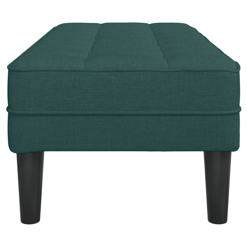Casa si Gradina - Mobilier - Canapele si coltare - Banchete - Banca, verde inchis, 113x57x39 cm, textil - Infinity.ro