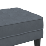 Casa si Gradina - Mobilier - Canapele si coltare - Banchete - Banca gri inchis 113 cm din catifea - Infinity.ro
