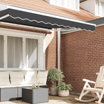 Casa si Gradina - Gradina si terasa - Umbrele si pavilioane - Pavilioane - Valanta de Markiza pentru Cadru de 2.5 m Antracit 2.3x0.2 m - Infinity.ro