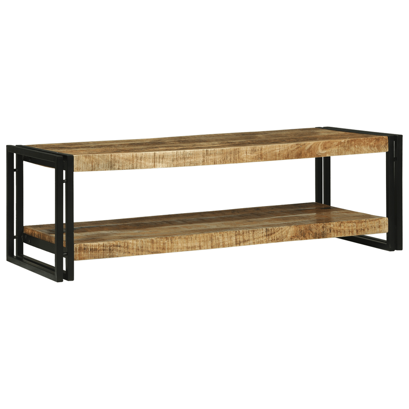 Casa si Gradina - Mobilier - Mese si birouri - Masute de cafea - Masa de cafea 120x50x38 cm Lemn de mango brut - Infinity.ro