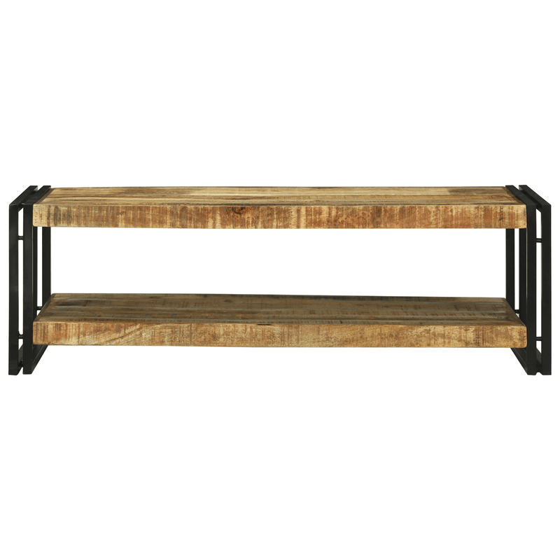 Casa si Gradina - Mobilier - Mese si birouri - Masute de cafea - Masa de cafea 120x50x38 cm Lemn de mango brut - Infinity.ro