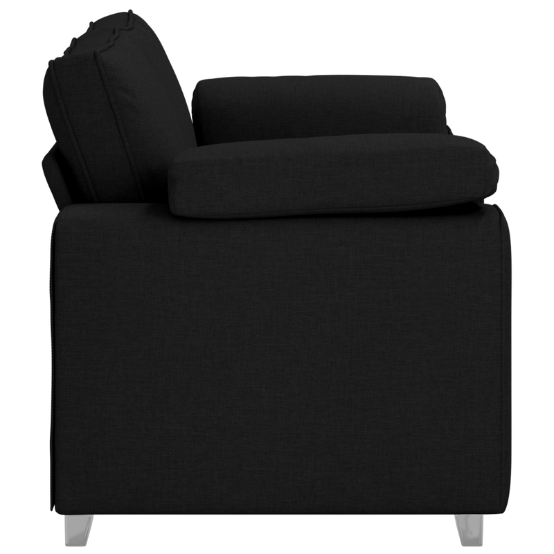 Casa si Gradina - Mobilier - Canapele si coltare - Canapele - Canapea dubla, negru, 120 cm, textil - Infinity.ro