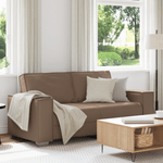 Casa si Gradina - Mobilier - Canapele si coltare - Canapele - Canapea Loveseat Cappuccino 140 cm din PVC de la - Infinity.ro