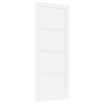 Casa si Gradina - Constructii - Usi interior, exterior si garaj - Usi garaj - Usa Interioara 'ORKDAL'Alba 93x232x4 cm Din Lemn Masiv de Pin - Infinity.ro