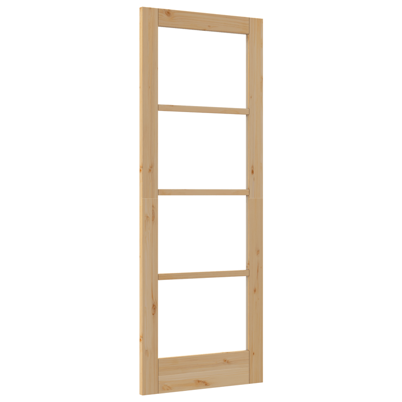 Casa si Gradina - Constructii - Usi interior, exterior si garaj - Usi interior - Usa Interioara cu Sticla "ORKDAL" 73,5x198,5x4 cm Lemn Masiv de Pin - Infinity.ro