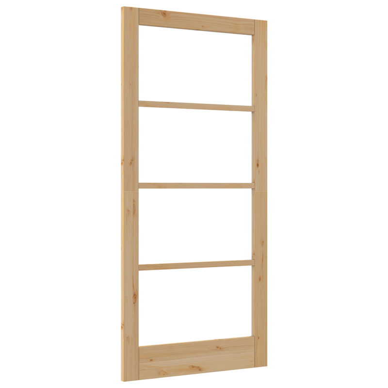 Casa si Gradina - Constructii - Usi interior, exterior si garaj - Usi interior - usa interioara cu sticla "ORKDAL" 93x202x4 cm din lemn masiv de pin - Infinity.ro