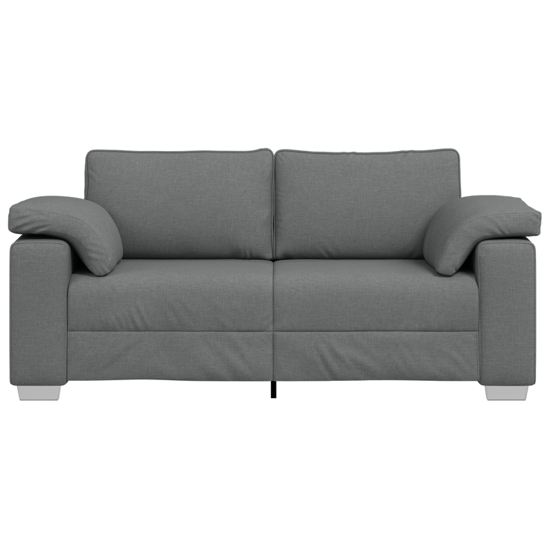 Casa si Gradina - Mobilier - Canapele si coltare - Canapele - Canapea dubla, gri inchis, 140 cm, textil - Infinity.ro