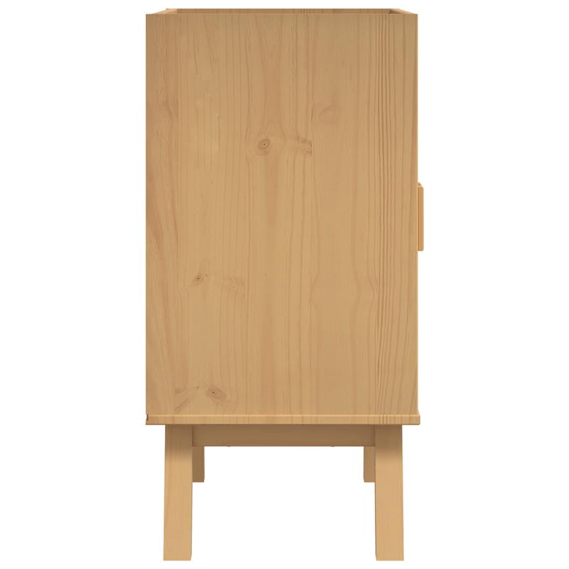 Casa si Gradina - Mobilier - Seturi de mobilier - Seturi baie - Dulap de baza pentru chiuveta 114x43x73,5 cm Lemn masiv de pin - Infinity.ro