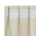 Casa si Gradina - Textile si covoare - Perdele si draperii - Draperii - Draperii opace cu banda superioara, 2 buc., crem, catifea - Infinity.ro