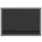 Casa si Gradina - Constructii - Depozitare, transport si protectie - Organizatoare si cutii scule - Dulap de Unelte Pe Perete cu Usa cu Sistem de Ridicare pe Gaz Negru 50x25x35 cm - Infinity.ro