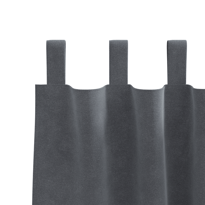 Casa si Gradina - Textile si covoare - Perdele si draperii - Draperii - Draperii opace cu agatatoare, 2 buc., gri deschis, catifea - Infinity.ro