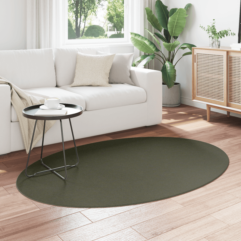 Casa si Gradina - Textile si covoare - Covoare - Covoare casa - Covoare "HUARTE" Verde padure 120x170 cm Oval - Infinity.ro