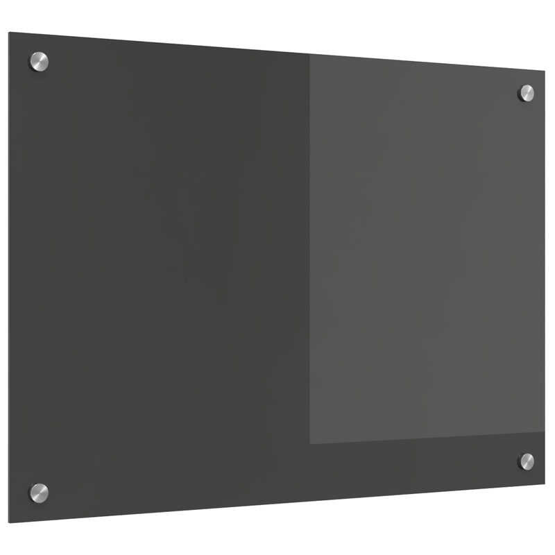 Casa si Gradina - Mobilier - Comode si corpuri - Corpuri bucatarie - Contrablat bucatarie gri inchis 70x50x0.6 cm sticla securizata - Infinity.ro