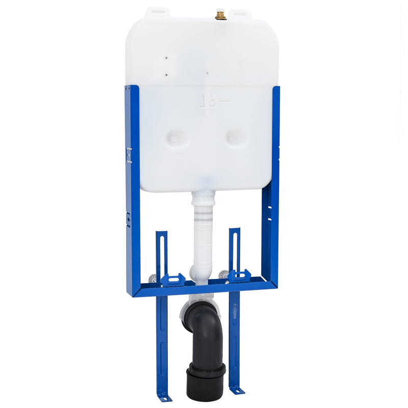 Casa si Gradina - Sanitare - Suporturi si accesorii baie - Accesorii baie - Rama de montare pentru rezervor ascuns cu dublu flush din otel - Infinity.ro