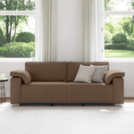 Casa si Gradina - Mobilier - Canapele si coltare - Canapele - Canapea de 3 persoane, maro, 178 cm, textil - Infinity.ro