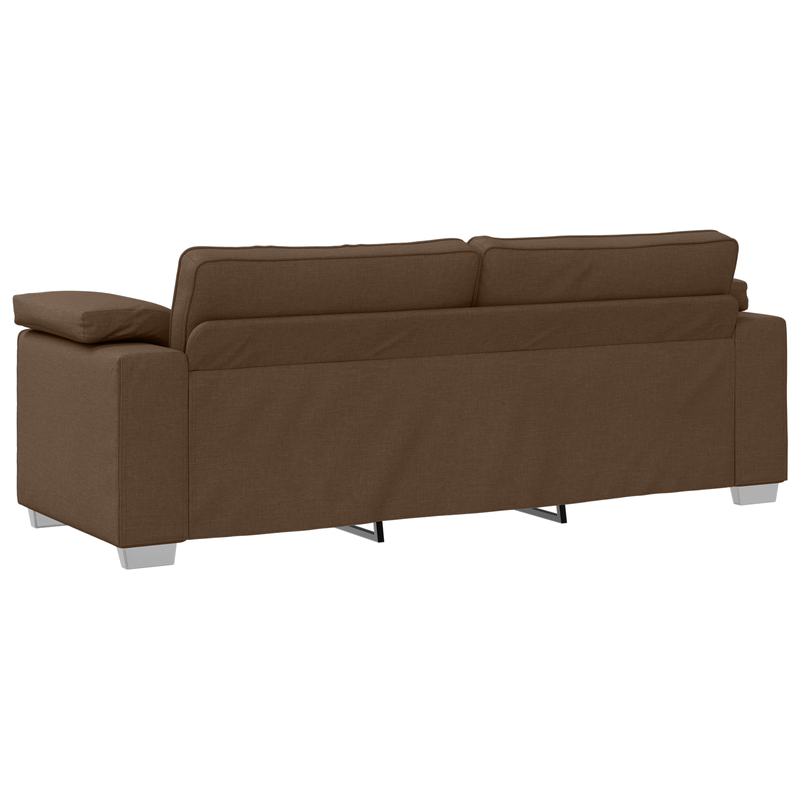 Casa si Gradina - Mobilier - Canapele si coltare - Canapele - Canapea de 3 persoane, maro, 178 cm, textil - Infinity.ro