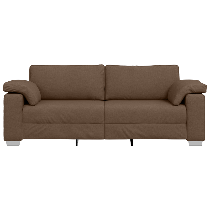 Casa si Gradina - Mobilier - Canapele si coltare - Canapele - Canapea de 3 persoane, maro, 178 cm, textil - Infinity.ro
