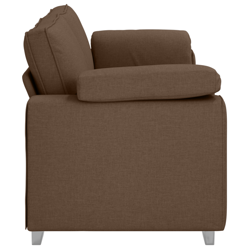 Casa si Gradina - Mobilier - Canapele si coltare - Canapele - Canapea de 3 persoane, maro, 178 cm, textil - Infinity.ro