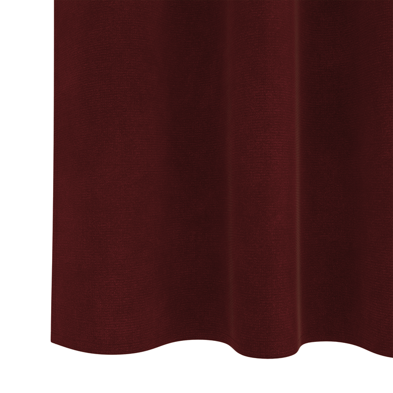 Casa si Gradina - Textile si covoare - Perdele si draperii - Draperii - Draperii opace cu banda superioara, 2 buc., bordo, catifea - Infinity.ro