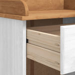 Casa si Gradina - Bucatarie si vesela - Accesorii bar - Suporturi bauturi - Cabinet de vin "ASKIM" cu 12 suporturi pentru sticle Alb Lemn solid din pin - Infinity.ro