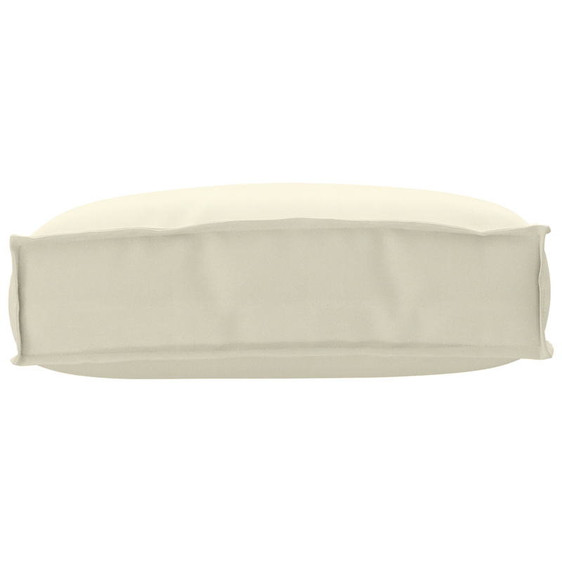 Casa si Gradina - Textile si covoare - Perne si pilote - Perne decorative - perna pentru spatar Crem 50x40x12 cm tesatura Oxford - Infinity.ro