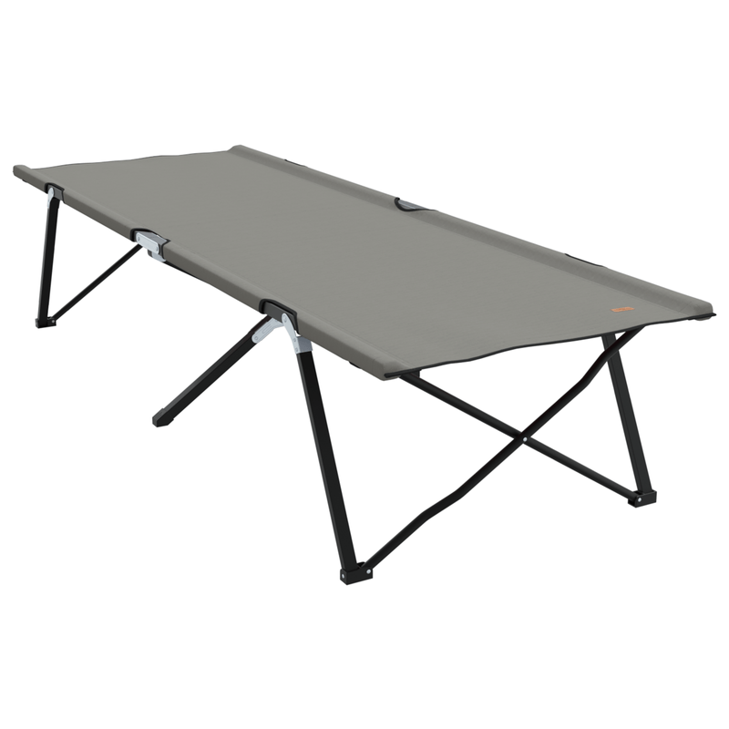 Sport si Outdoor - Camping - Mobilier pentru camping - Alte piese de mobilier pentru camping - Pat pliabil cu geanta de transport Gri Tesatura Oxford 600D - Infinity.ro