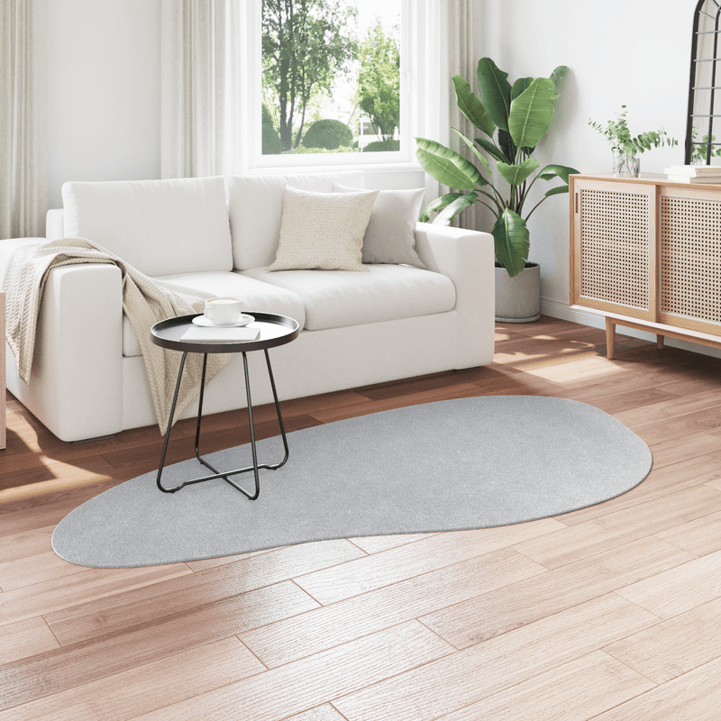 Casa si Gradina - Textile si covoare - Covoare - Covoare casa - Covor 'HUARTE'cu fir scurt, moale si lavabil, Gri 100x200 cm - Infinity.ro