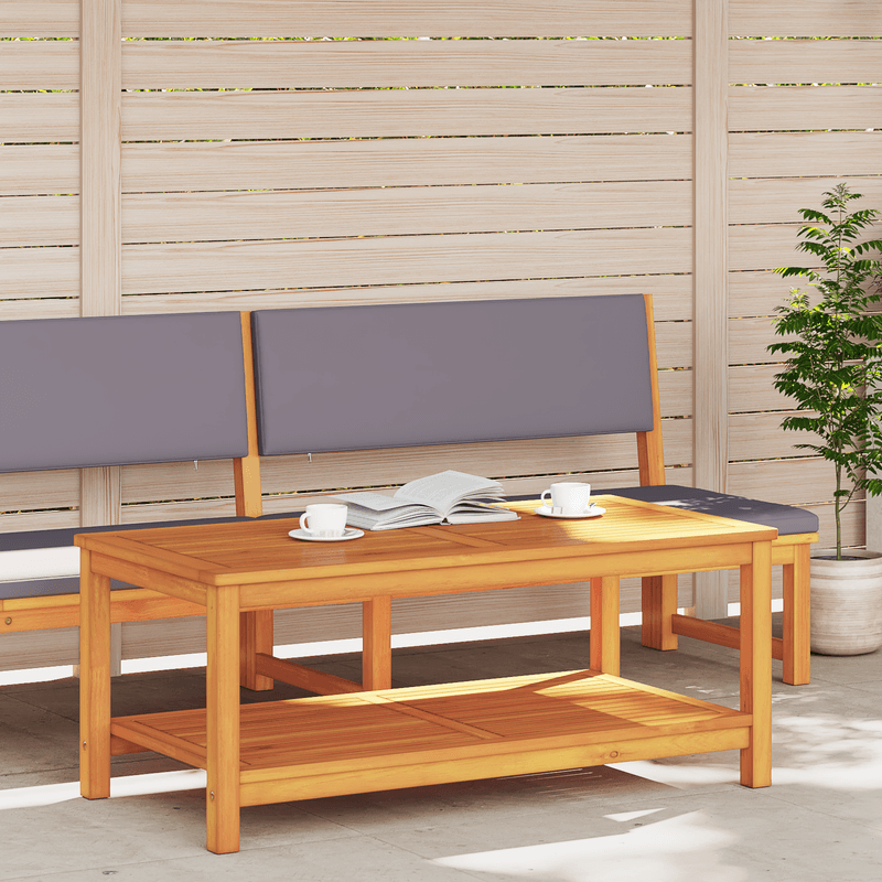 Casa si Gradina - Mobilier - Mese si birouri - Masute de cafea - Masa de cafea 110x55x45 cm din lemn masiv de acacia - Infinity.ro