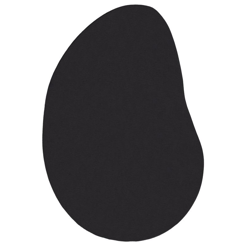 Casa si Gradina - Textile si covoare - Covoare - Covoare casa - Covor Negru 140x200 cm Antiderapant - Infinity.ro
