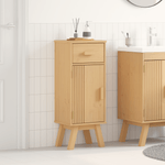 Casa si Gradina - Mobilier - Mobilier baie - Comode baie - Dulap de baie, 35x30x90 cm, lemn masiv de pin - Infinity.ro