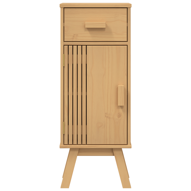 Casa si Gradina - Mobilier - Mobilier baie - Comode baie - Dulap de baie, 35x30x90 cm, lemn masiv de pin - Infinity.ro